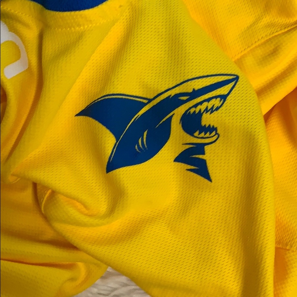 San Jose Sharks golden state warriors jersey M/XL - Picture 8 of 8